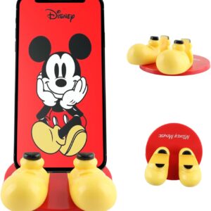 Disney Mickey Mouse Feet Mobile Phone Holder with Bonus Decal Sticker